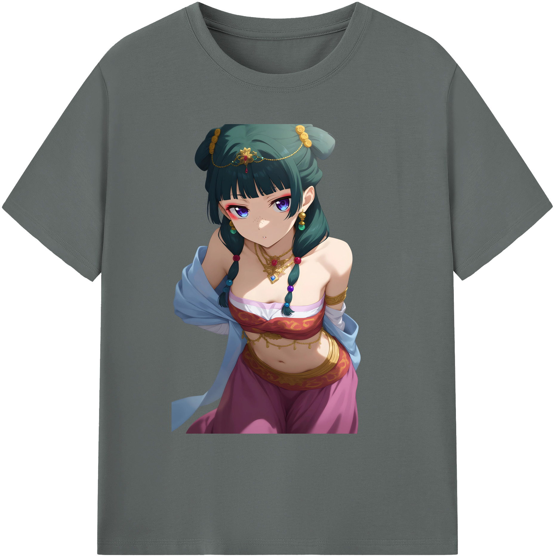 （画像用） 薬屋のひとりごと The Apothecary Diaries 綿100％ メンズ半袖Tシャツ｜肌触りやわらか＆通気性